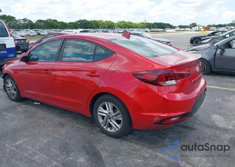 2020 Hyundai Elantra Sel из США, поврежденный, VIN 5NPD84LF9LH555991